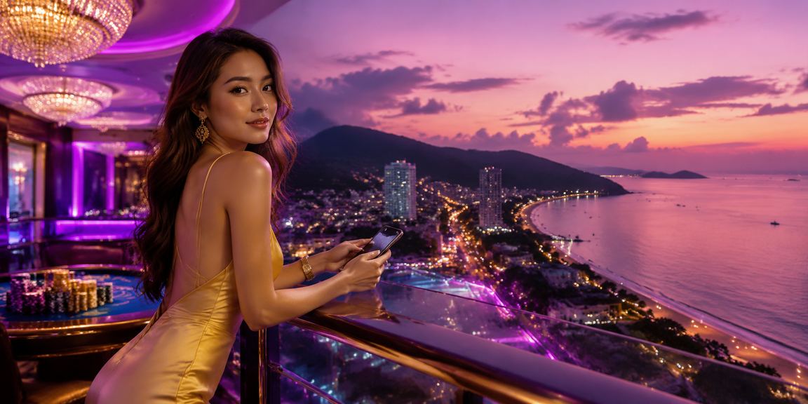 Pengguna Malaysia di Pulau Pinang mengakses permainan kasino dalam talian melalui platform jqk29